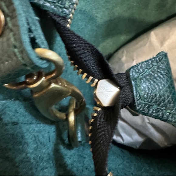 Portland Leather Goods (PLG) GREEN lagoon mini Tote Bag - Picture 11 of 11